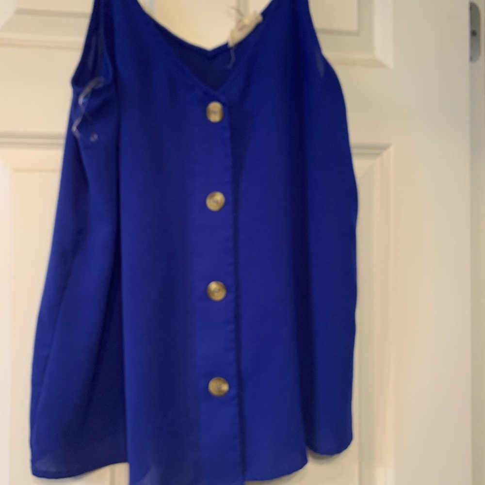 Blue Entro Tank